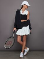 Wave Skirt - Black / Chantilly - Image 3