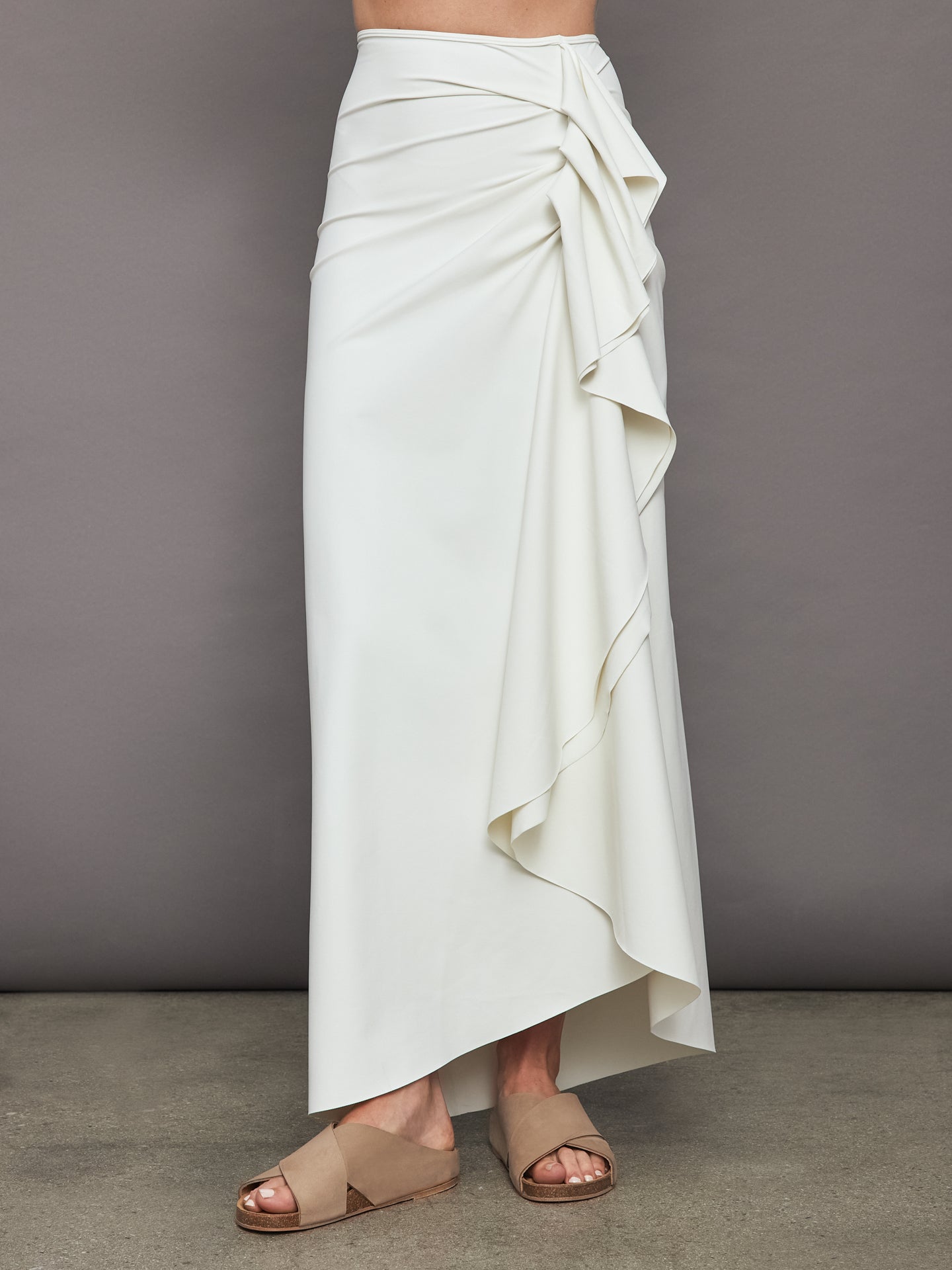 PORT-SKR-CHY-0002-IVRYOFFWHI-Barbuda-Skirt-color-Chantilly_1398-Edit Barbuda Skirt - Chantilly - Image 1