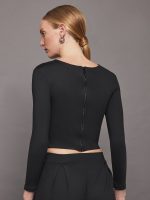 Lauren Top - Black - Image 6