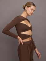 Lauren Top - Dark Chocolate - Image 4