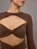 Lauren Top - Dark Chocolate - Image 5