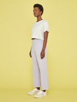 Women's Crop Short Sleeve Crew Tee - Sugar - Image 7