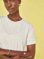 Women's Crop Short Sleeve Crew Tee - Sugar - Image 3