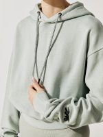 Cropped Hoodie - Seaspray - Image 5