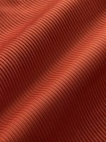 High Neck Tank Dress in Ribbed Melt - Terracotta - Image 8