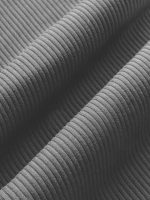 High Rise Pocket Legging in Ribbed Melt - Steel Grey - Image 7
