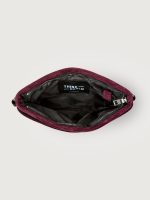 Bum Bag 2.0 Suede - Aubergine Suede/ Black/Black Web - Image 5