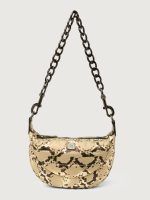 Tiny Dancer - Python Luxe Black/Black web Gunmetal Hardware - Image 3