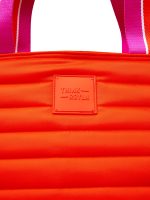 BEACH BUM COOLER (MINI) - TANGERINE/ WHITE/ FUCHSIA WEB - Image 7
