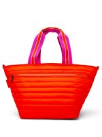 BEACH BUM COOLER (MINI) - TANGERINE/ WHITE/ FUCHSIA WEB - Image 2