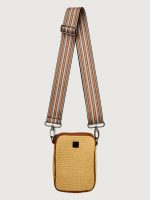 Busy Signal - Dune Raffia W/ Saddle Trim/ Black/ Ivory/ Camel / Polished Dune Web - Image 6