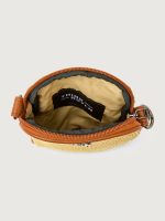 Busy Signal - Dune Raffia W/ Saddle Trim/ Black/ Ivory/ Camel / Polished Dune Web - Image 14