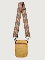Busy Signal - Dune Raffia W/ Saddle Trim/ Black/ Ivory/ Camel / Polished Dune Web - Image 13