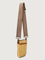 Busy Signal - Dune Raffia W/ Saddle Trim/ Black/ Ivory/ Camel / Polished Dune Web - Image 2