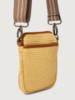 Busy Signal - Dune Raffia W/ Saddle Trim/ Black/ Ivory/ Camel / Polished Dune Web - Image 10