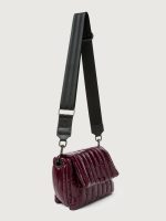 Bar Bag - Glossy Deep Burgundy/ Black/ Black Web - Image 4