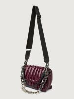 Bar Bag - Glossy Deep Burgundy/ Black/ Black Web - Image 12