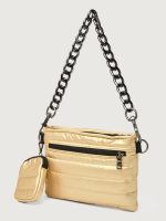 Downtown Crossbody - Mineral Gold/Black/Black Web Gunmental Hardware - Image 5