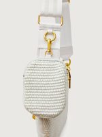 Downtown Crossbody - White Raffia - Image 6