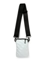 DIAGONAL CELL CASE - WHITE PATENT - Image 4