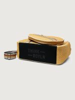 You Are The Champion Tennis Bag - Dune Rafia/ White/ Dark Neutral Dune - Image 8