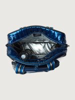 You are the Champion Tennis Bag - Glossy Navy Patent/ Navy/ Pewter/ Black Web - Image 11