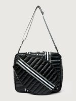 You are the Champion Tennis Bag - Pearl Black/ Pewter/ Black/ White Web - Image 2