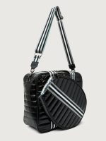 You are the Champion Tennis Bag - Pearl Black/ Pewter/ Black/ White Web - Image 4
