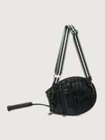 You are the Champion Tennis Bag - Pearl Black/ Pewter/ Black/ White Web - Image 5