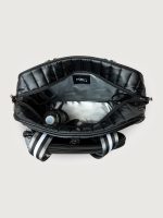 You are the Champion Tennis Bag - Pearl Black/ Pewter/ Black/ White Web - Image 7