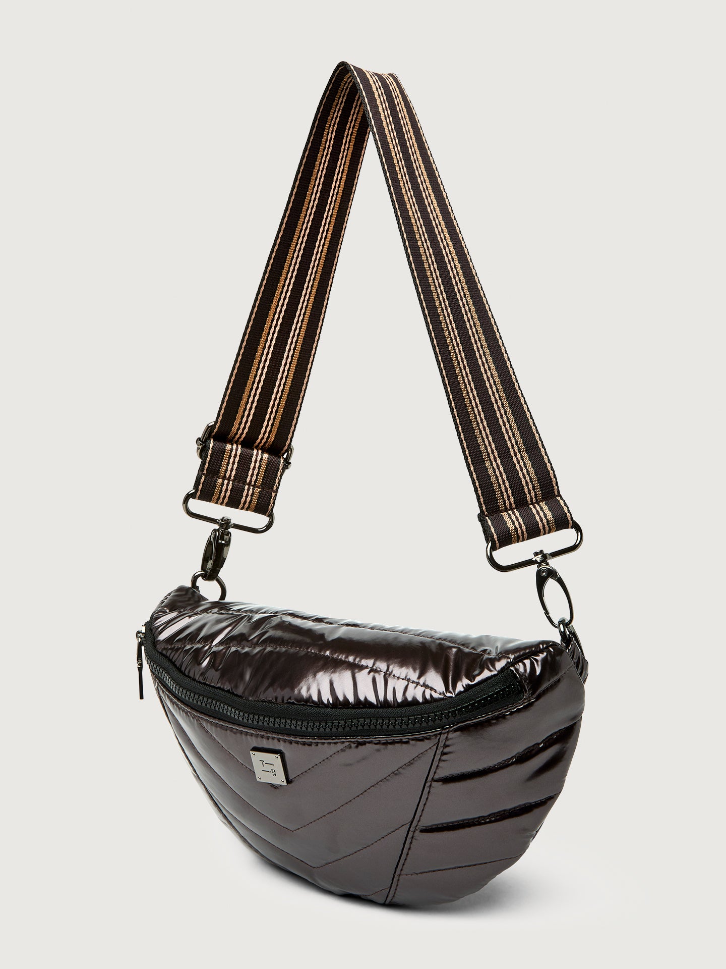 ROYL-SP9480DMP-BRWNBRWDRK-Little-Runaway-color-Dark-Mocha-Patent_5 Little Runaway - Dark Mocha Patent/ Black/ Camel/ Dark Mocha/ Ochre Web - Image 1