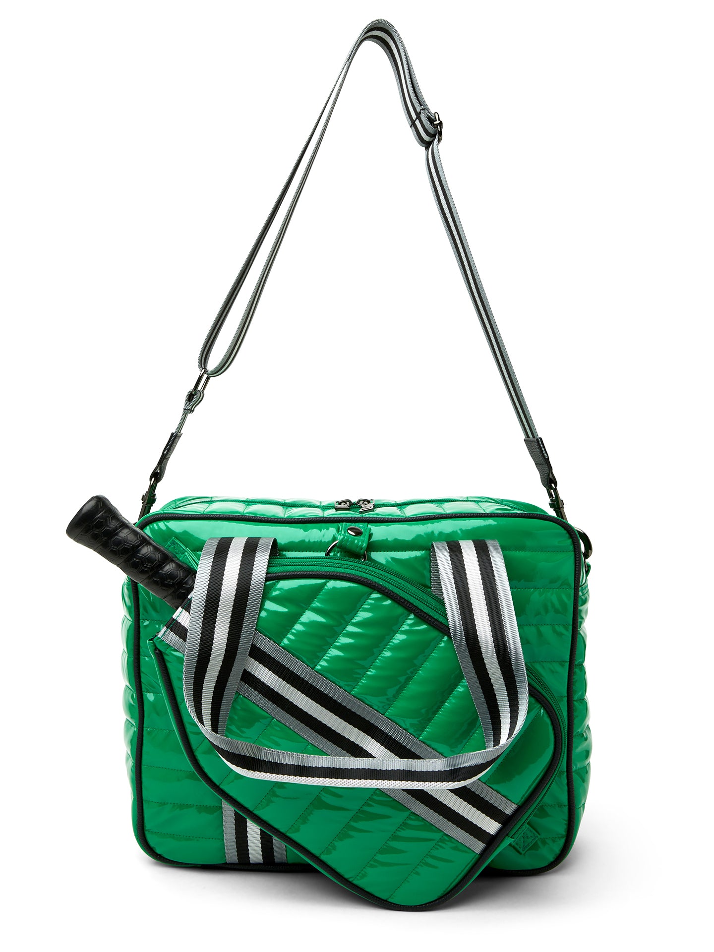 ROYL-SP9485CGP-GRNNEOGRN-Sporty-Spice-Pickleball-Bag-color-Club-Green-Patent_14 Sporty Spice Pickleball Bag - Club Green Patent - Image 1