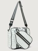 Sporty Spice Pickleball Bag - Pewter/ Black/ White Web - Image 2