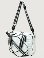 Sporty Spice Pickleball Bag - Pewter/ Black/ White Web - Image 6
