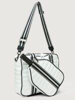 Sporty Spice Pickleball Bag - Pewter/ Black/ White Web - Image 3