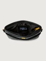 The Original Bum Bag Crossbody - Pearl Black / Black Web/Gold hardware - Image 7
