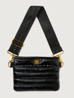 The Original Bum Bag Crossbody - Pearl Black / Black Web/Gold hardware - Image 5