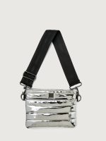 Bum Bag/ Crossbody "The Original" - Silver Mirror/ Black/ Black Web - Image 4