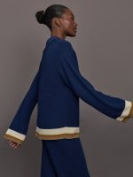 The Abigail Knit Shirt - Atlantic Stripe - Image 4