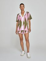 Beau Short - Pink & Green - Image 3