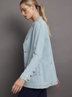 Beckett Denim Blazer - Skylight - Image 3