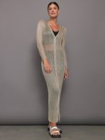 BREANNA CARDIGAN - CHAMPAGNE - Image 3