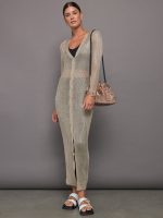 BREANNA CARDIGAN - CHAMPAGNE - Image 7