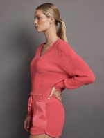 Syd Sweater - Neon Coral - Image 3