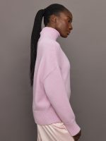 Elsa Turtleneck Sweater - Ballet Pink - Image 7