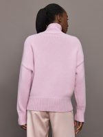 Elsa Turtleneck Sweater - Ballet Pink - Image 8