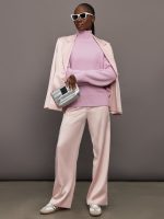 Elsa Turtleneck Sweater - Ballet Pink - Image 3
