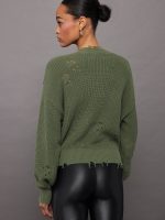 SYD SWEATER - OLIVE - Image 4