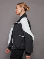 Esme Anorak - Black/ Soft White/ Reflective - Image 3