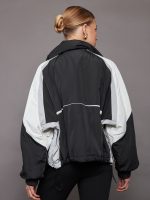 Esme Anorak - Black/ Soft White/ Reflective - Image 4